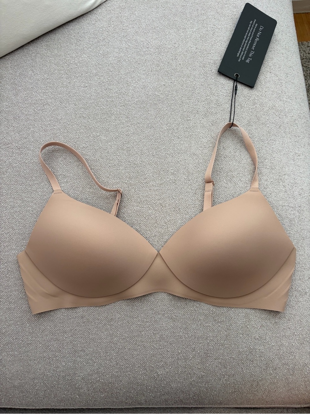 NWT EBY Pain Free T-Shirt Bra - Nude